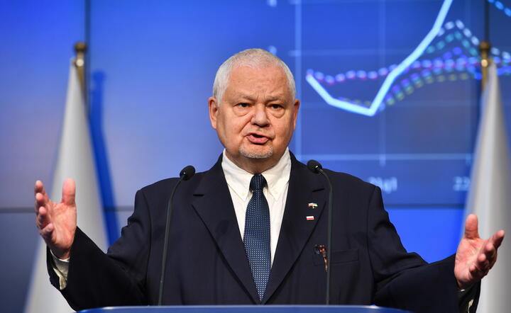 Prezes Narodowego Banku Polskiego Adam Glapiński / autor: PAP/Radek Pietruszka