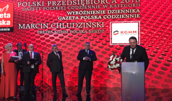 Prezes KGHM wyróżniony przez "GPC"