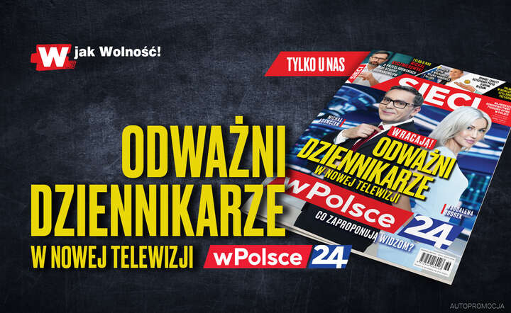Okładka tygodnika "Sieci" / autor: Fratria