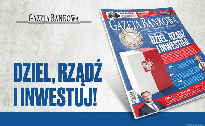 Okładka Gazety Bankowej / autor: Fratria