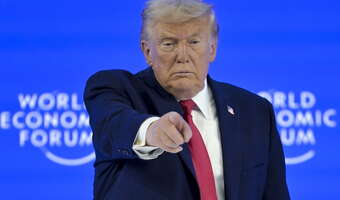 Trump w Davos: prosimy tylko o kawałek lodu