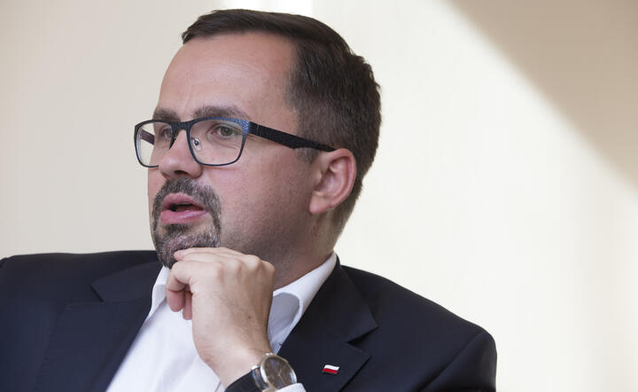 wiceminister infrastruktury Marcin Horała / autor: Fratria 