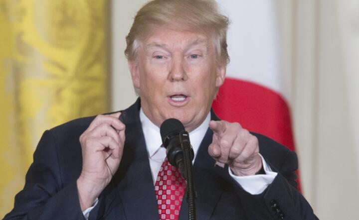 Prezydent Donald Trump, fot. PAP/EPA/MICHAEL REYNOLDS