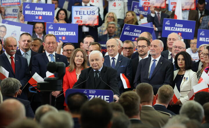 Jarosław Kaczyński w Łodzi / autor: PAP