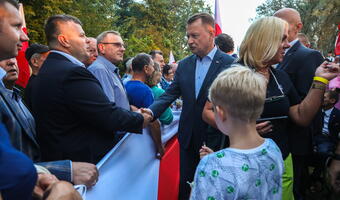 Akcja "Łańcuch poparcia" dla służb mundurowych