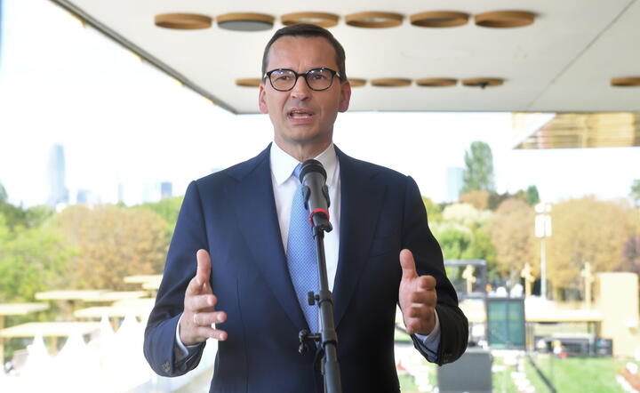 Premier Mateusz Morawiecki / autor: EPA/PAP