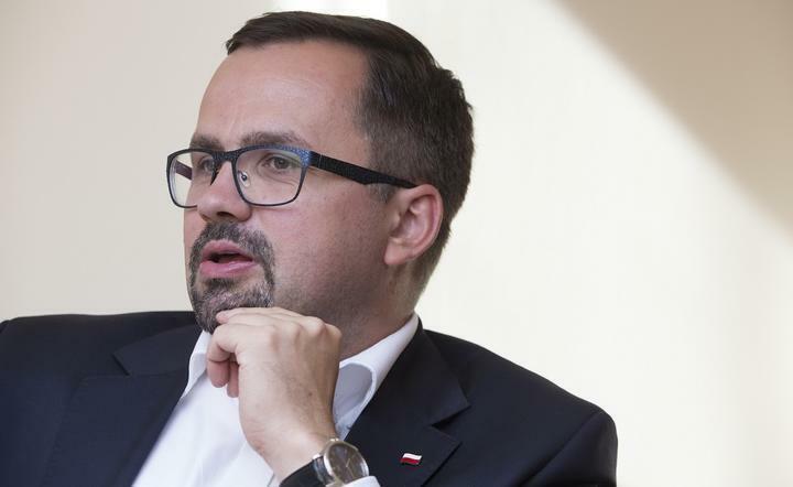 Marcin Horała, Pełnomocnik Rządu ds. Centralnego Portu Komunikacyjnego dla RP / autor: Fratria / Andrzej Wiktor