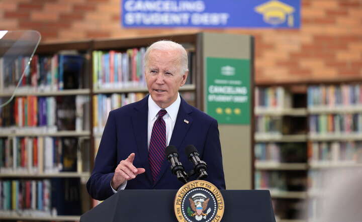 USA PRESIDENT BIDEN / autor: PAP/EPA/ALLISON DINNER
