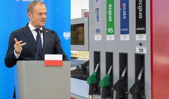 Tusk machnął ręką na wystrzał ceny paliw