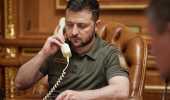 Zełenski podziękował przez telefon Joe Bidenowi za wsparcie
