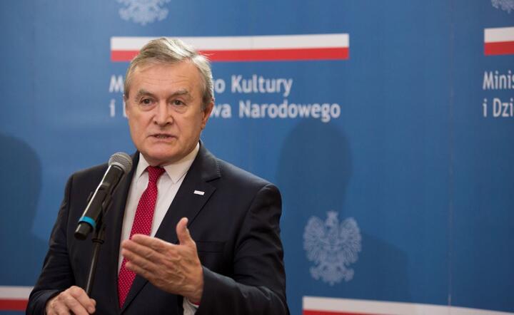 Minister Kultury Piotr Gliński / autor: Fratria