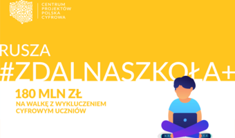 Kolejne 180 mln zł na sprzęt komputerowy dla uczniów