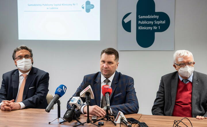 LUBLIN KONFERENCJA MINISTRA PRZEMYSŁAWA CZARNKA / autor: PAP/Wojtek Jargiło