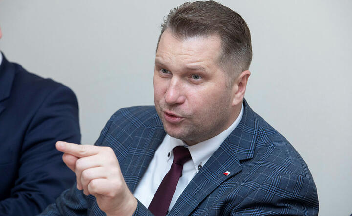 Minister Przemysław Czarnek  / autor: Fratria