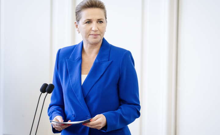 Premier Danii Mette Frederiksen doznała lekkich obrażeń / autor: Mads Claus Rasmussen/EPA/PAP