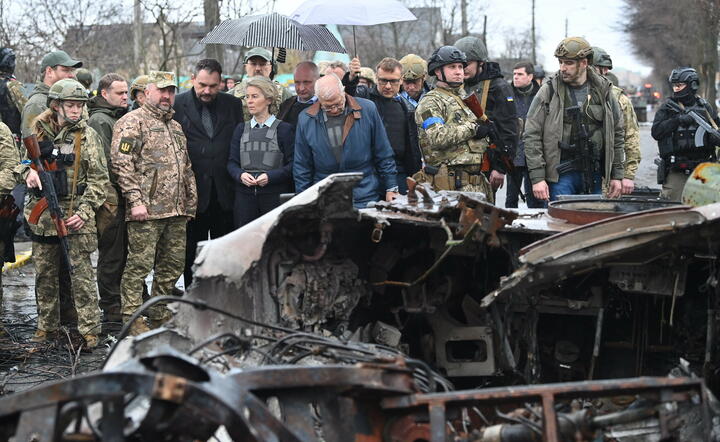 Wojna na Ukrainie / autor: PAP/EPA/