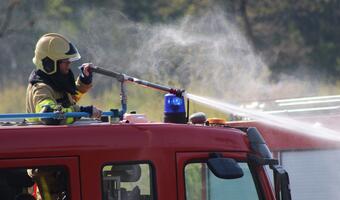 WIDEO. Pożar w Elektrowni Bełchatów został opanowany