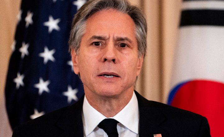 Antony Blinken / autor: PAP/EPA/WILL OLIVER