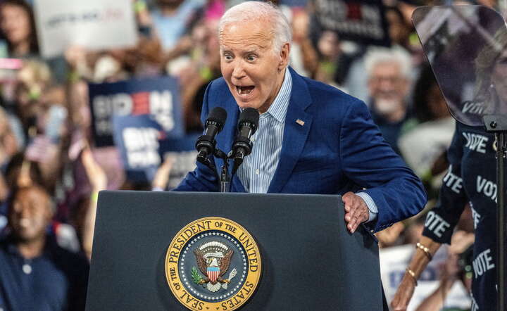 Prezydent USA Joe Biden / autor: PAP/EPA/STAN GILLILAND
