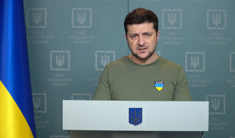 Zełenski: trzeba walczyć i wypędzać zło z naszej ziemi