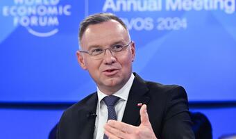 Davos. Prezydent Duda spotkał się z wiceszefową KE