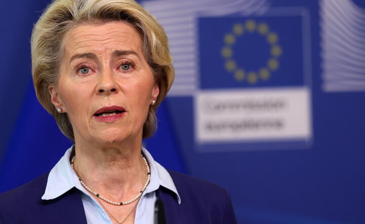 Przewodnicząca KE Ursula von der Leyen / autor: PAP