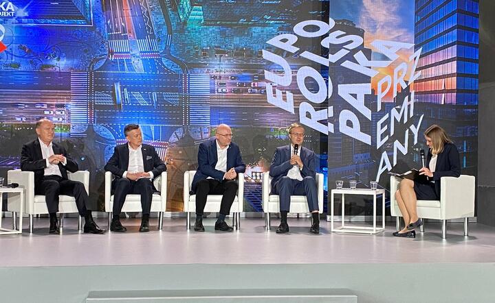 Panel podczas kongresu "Polska Wielki Projekt" / autor: twitter.com/Grupa_PFR