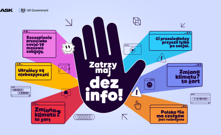 Kampania przeciwdziałania dezinformacji / autor: NASK