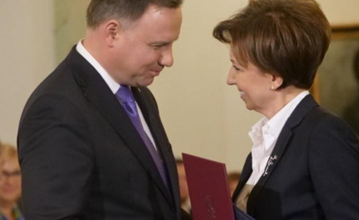 Marlena Maląg, została ministrem w Ministerstwie Rodziny Pracy i Polityki Społecznej  / autor: MRPiPS