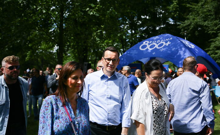 Mateusz Morawiecki w Tychach / autor: PAP