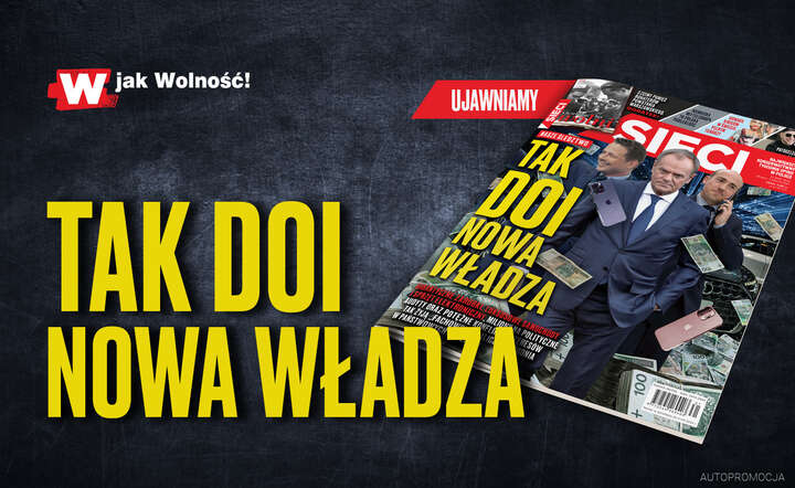Okładka tygodnika Sieci / autor: Fratria