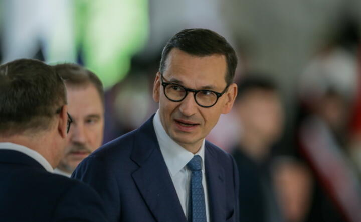 Premier Mateusz Morawiecki. Uroczyste obchody 43. rocznicy podpisania Porozumienia Jastrzębskiego / autor: PAP/Zbigniew Meissner