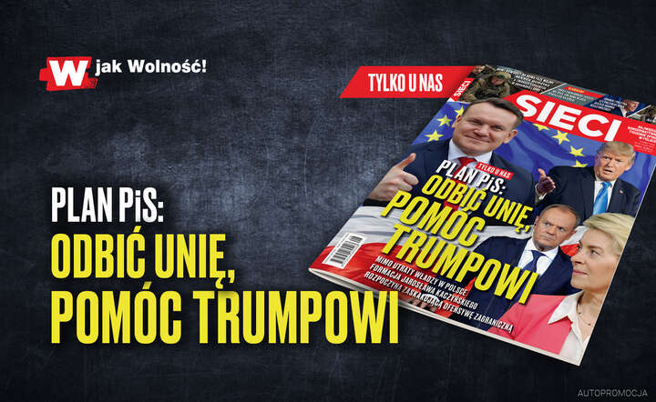 Okładka tygodnika Sieci / autor: Fratria