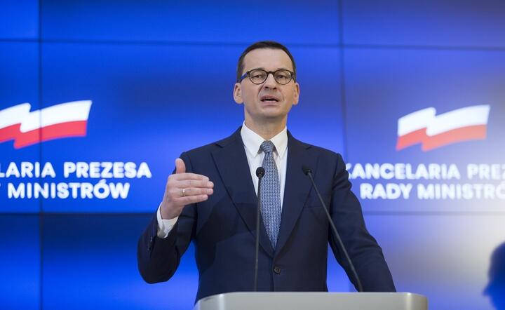 Rosyjskie produkty ociekają krwią - mówi premier Mateusz Morawiecki / autor: Fratria / Andrzej Wiktor