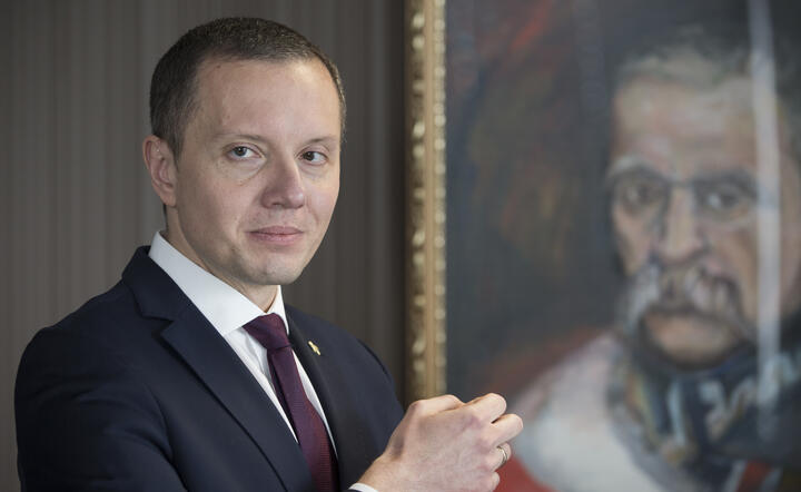 Prezes Poczty Polskiej Tomasz Zdzikot / autor: Fratria