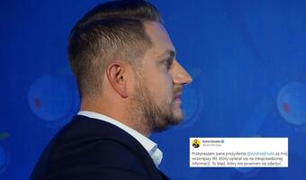 Dziubka przeprasza prezydenta Dudę: "To błąd, który nie powinien się zdarzyć"