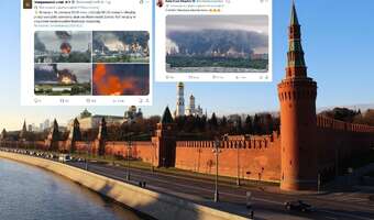 Atak ukraiński na Moskwę! Płonie rafineria 15 km od Kremla