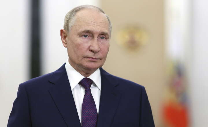 Władimir Putin w telewystąpieniu / autor: PAP/EPA/GAVRIIL GRIGOROV / SPUTNIK / KREMLIN POOL
