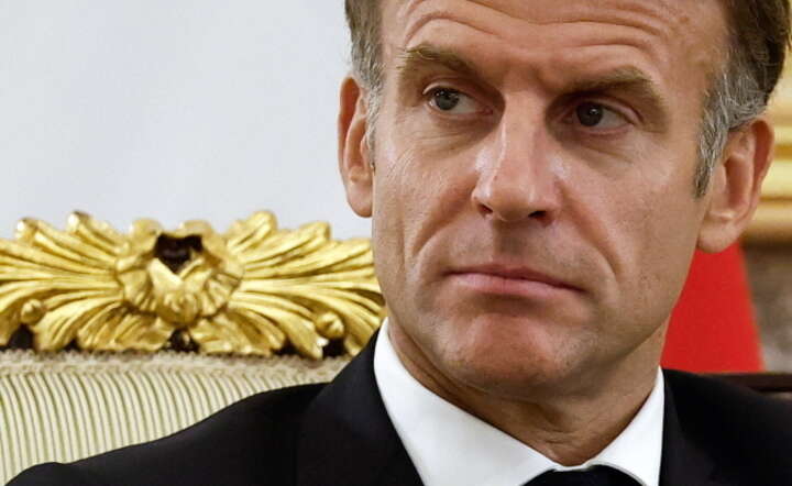 Prezydent Francji Emmanuel Macron / autor: PAP