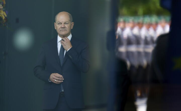 Kanclerz Olaf Scholz / autor:  PAP