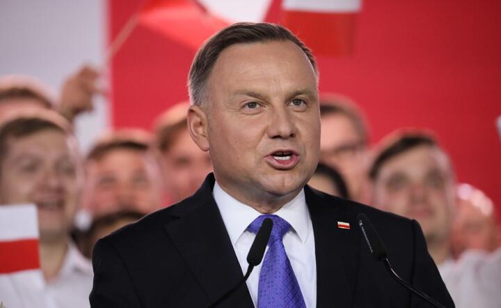 Prezydent RP Andrzej Duda / autor: PAP/Leszek Szymański