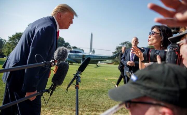 Donald Trump / autor: PAP/EPA/SHAWN THEW