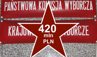 Armia nieudaczników, którzy nie potrafią organizować wyborów będzie nas kosztowała w tym roku 420 mln zł