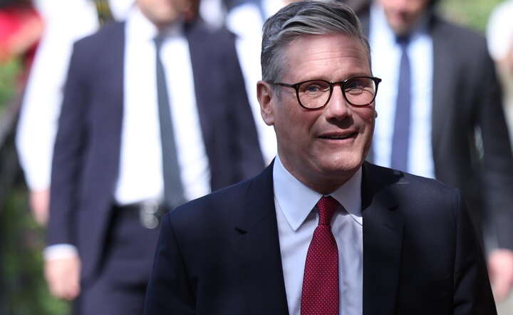 Szef brytyjskiej Partii Pracy Keir Starmer / autor: PAP/EPA/NEIL HALL