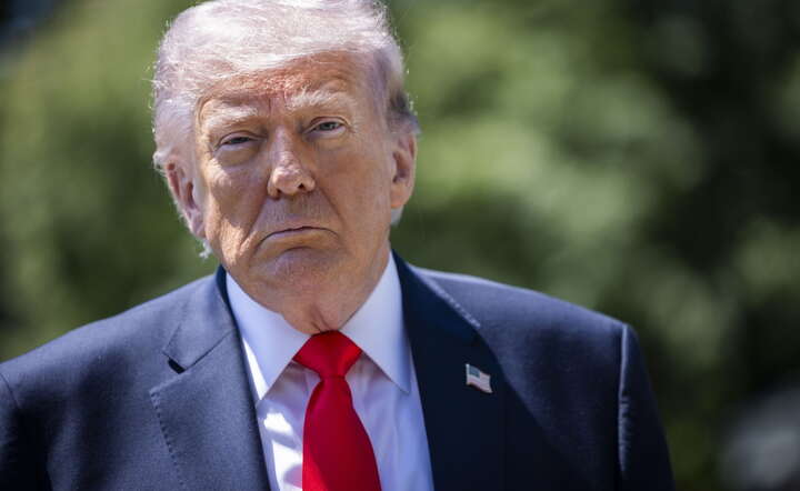 Prezydent Donald Trump poinformował o zakończeniu wojny z Iranem / autor: PAP