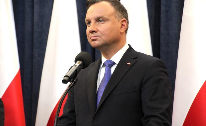 Prezydent Andrzej Duda / autor: PAP