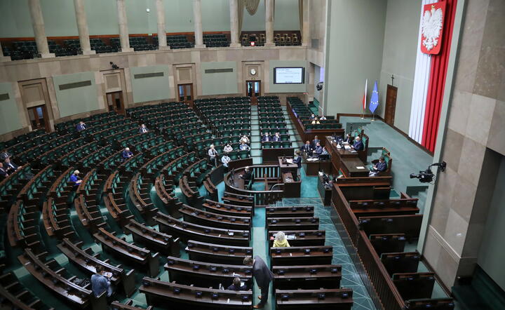 Sejm / autor: PAP/Wojciech Olkuśnik
