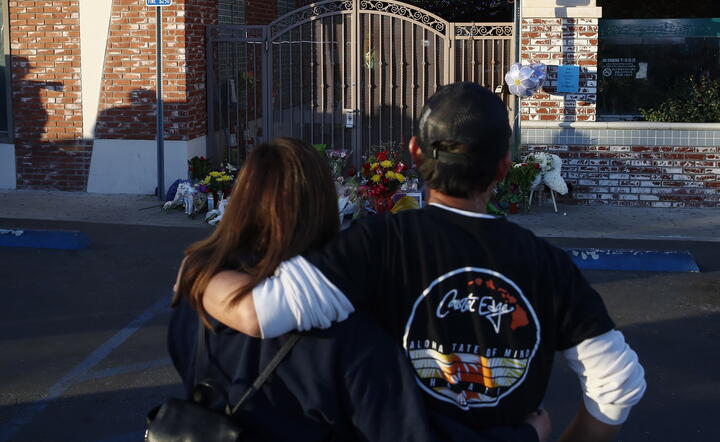 Shooting incident in Monterey Park, California / autor: PAP/EPA/CAROLINE BREHMAN