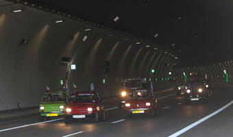 Korki na zakopiance, bo... nawigacja nakazuje omijać tunel