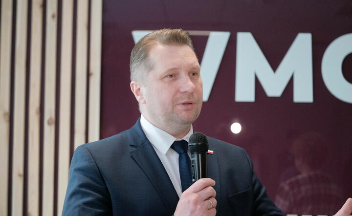 minister edukacji i nauki Przemysław Czarnek / autor: fotoserwis PAP